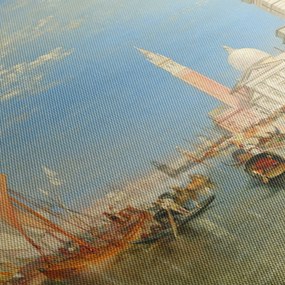 Kép - Joseph Mallord William Turner, Venice the Dogana and San Giorgio Maggiore, reprodukciók (90x60 cm)