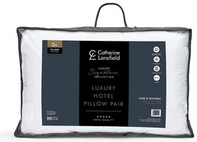 Párna 2 db-os 48x74 cm Hotel Satin Stripe – Catherine Lansfield