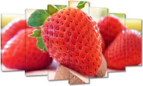 Vászonkép 140x80 Friss eper Gyümölcsök