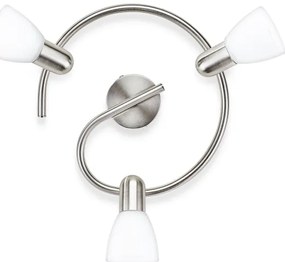 Philips Massive 50233/17/E7 BURLAP 3xE14/40W spotlámpa matt króm