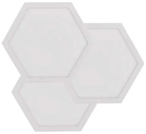 Bővítő készlet 3x RGBIC dimmelhető LED panel 1,8W 230V Wi-Fi Tuya