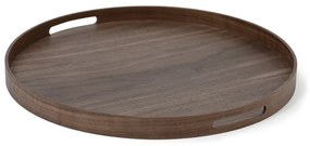 Oak kerek fa tálca, ø 45 cm - Wireworks