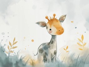 Poszter 40x30cm Kis zsiráf