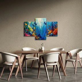 Kép - A víz alatti világ festése (90x60 cm)