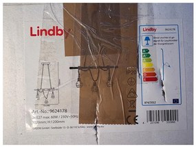 Lindby Lindby - Csillár zsinóron VENTURA 3xE27/60W/230V LW1258