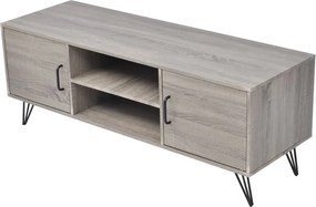 vidaXL szürke TV-szekrény 120 x 40 x 45 cm
