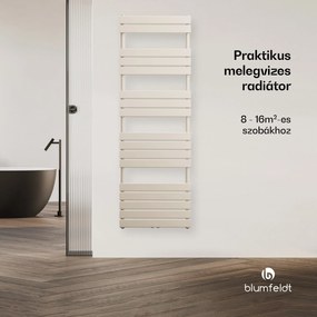 Blumfeldt Fairmont radiátor, 60 x 180 cm, falra szerelhető, modern kivitel, meleg víz