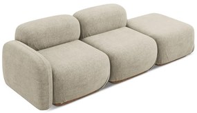 Bézs buklé moduláris heverő (jobb oldali) Ailani – Makamii