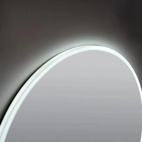AREZZO design LED okos tükör 80 cm-es kerek+állítható fényerő,páramentesítő funkció,óra,hőmérő