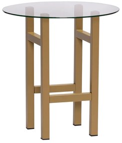 Kerek tárolóasztal üveg asztallappal ø 40 cm Elevate – Hübsch