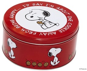 PEANUTS kekszes doboz kerek