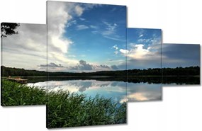 Vászonkép 130x80 Csendes tó