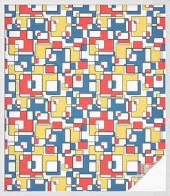 Ablaküveg fólia Adatvédelem Geometrikus formák 100x116 cm