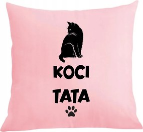 Párna párnahuzat Apák napja Macska Apa