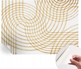 Prémium öntapadós fali fotótapéta Geometrikus szövés 208x146 cm