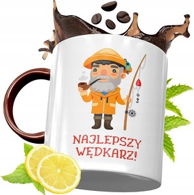 Bordó Bögre Horgászoknak Születésnapra Ajándék fényképes nyomtatással