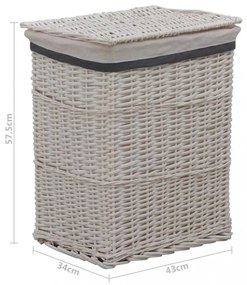 fehér fűzfa szennyeskosár