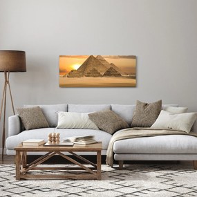 Kép - Piramisok (120x50 cm)