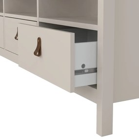 Szürkésbézs TV-állvány 151x54x38 cm Madrid – Tvilum