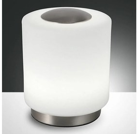 Fabas Luce 3257-30-178 - SIMI LED asztali lámpa, 8W, 230V, króm, dimmelhető