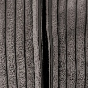 Világosszürke kordbársony gyerek babzsákfotel Game Amuse – SLOWDOWN