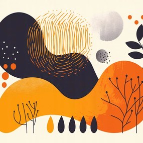 Poszter 50x50cm Őszi motivációk