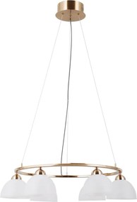 ITALUX PND-34374-6-HBR MONTIELA Többágú Függesztett Lámpa Arany LED IP20