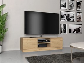Aldabra RTV120 TV állvány, 120x36x40 cm, tölgy