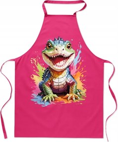 Konyhai Kötény Gyík Divatos Nyomott Mintás Ajándék