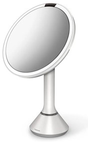 Kozmetikai tükör világítással-nagyítós (ötszörös) ø 20 cm Sensor – simplehuman