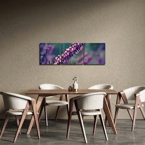 Levandula képe (órával) (90x30 cm)