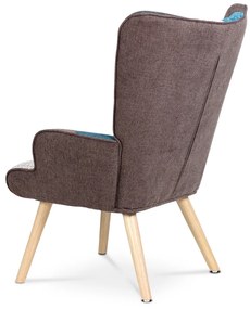 Fülkés fotel PW2, patchwork