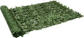 vidaXL sötétzöld leveles belátás elleni erkélyparaván 300 x 150 cm