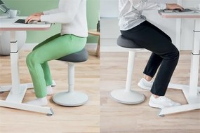 Ülőszék, billenő, ergonomikus, LEITZ Ergo Active, világosszürke (E65440085)