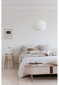 Bézs-natúr színű TV-állvány tölgyfa dekorral 140x40 cm Audacious – UMAGE