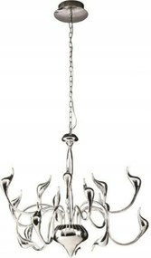 AZzardo Snake 2 függeszték 15x G4 20W izzó nélkül 85cm IP20, króm