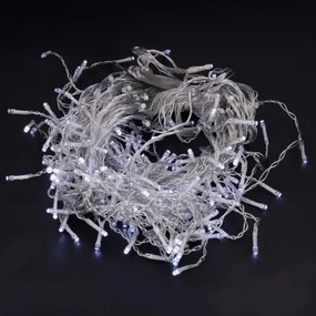 Brilagi - LED kültéri karácsonyi fényfüzér 200xLED/8 funkciós 13m IP44 hideg fehér