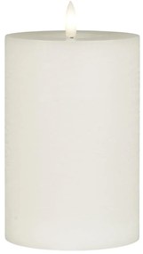 IB Laursen LED oszlopos gyertya WARM FLAME 15 cm fehér