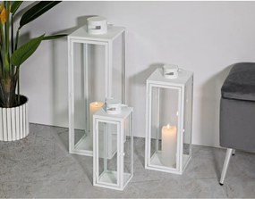 Fém lámpás 3 db-os (magasság 66 cm) – Mauro Ferretti