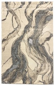 Flora 7783 modern mintájú szőnyeg (Beige) 40x70 cm