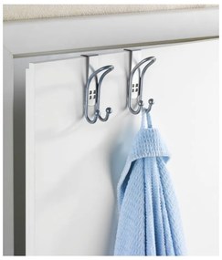 Door Hook 2 db-os ezüstszínű akasztó szett ajtóra - Wenko