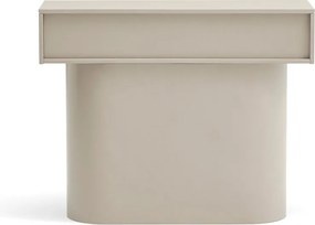 Bézs konzolasztal 36x100 cm Totem – Teulat