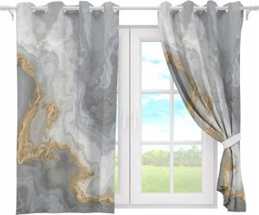 Függöny Kész Átvezetők Rövid 140x160 Átvezető Függöny Márvány 120