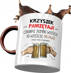 Bordó Bögre Kristóf Kollégának Ajándék Nyomtatott Fotóval