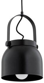 Argon 8281 - Csillár zsinóron LOGAN 1xE27/15W/230V á. 20 cm fekete