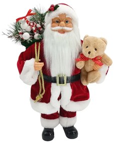 Hagyományos Santa Claus dekoráció 40cm