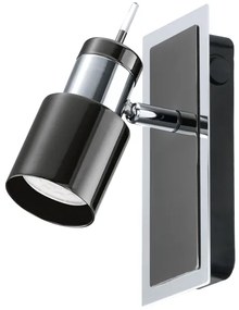 Eglo 30832 - LED Spotlámpa DAVIDA 1 1xGU10/5W/230V fekete