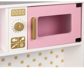 Janod - Fa konyha LED világítással CANDY CHIC sorozatból