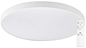 Top Light - LED dimmelhető fürdőszobai mennyezeti lámpa PETAL LED/60W/230V IP44 Ø 59 cm fehér+távirányító