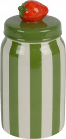 Befőttesüveg Kerámia edény fedővel Tavasz 21cm